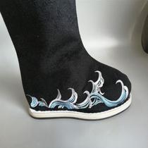 Hanfu shoes mens ancient costume shoes mens ancient costume boots antique shoes mens ancient shoes Han shoes Hanfu boots