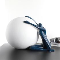 OMENIA modern hotel art furnishings Nordic light luxury figure sculpture furnishings sales office living room soft furnishings