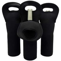 Multi-color hot-selling spot diving material single red wine bottle cover gift bag champagne protective cover beer drink bag insulation