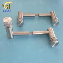 Stainless steel stair accessories railing handrail connectors column glass fixings column pendant guardrail accessories i