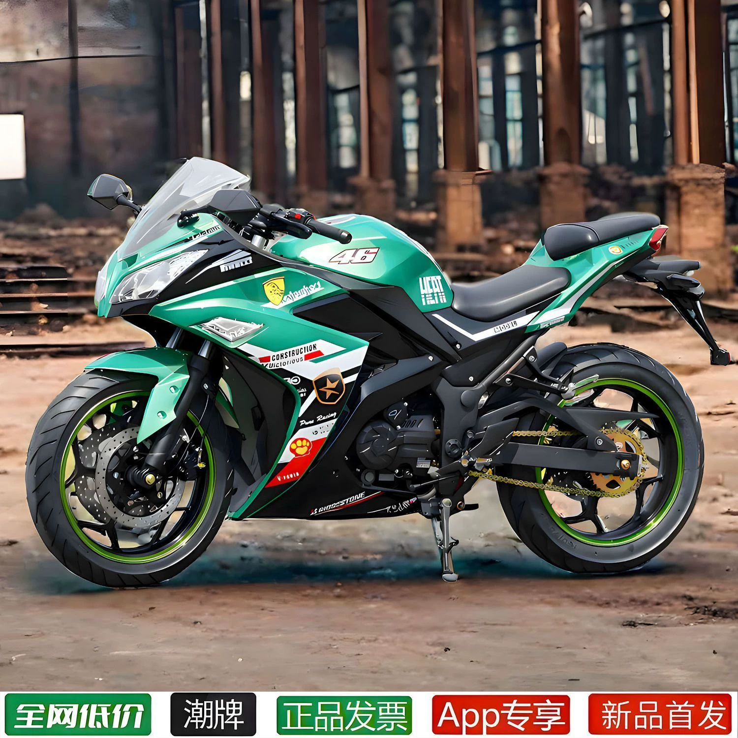 Локомотивная мотоциклетная Маленький Ниндзя R3v6 топливная вечеринка гонка новая машина подержанная спортивная машина иерархическое топливное средство доступно на
