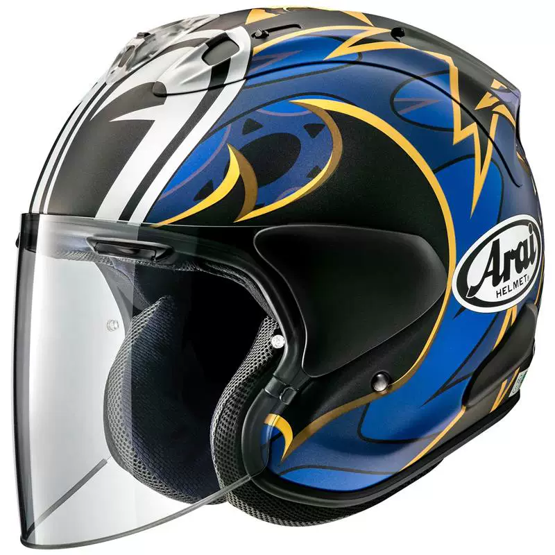 Arai VZ-RAM трехчетвертная мотоциклетная каска Япония Дракон/Большой глаз/ Jin Shi//Zhongshang Guijing SRC полусфера