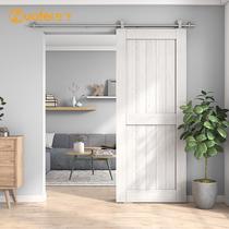 Arc top-mounted hanging rail 304 round tube stainless steel set with five complete gold 304 brushed sliding door hanging wheel track