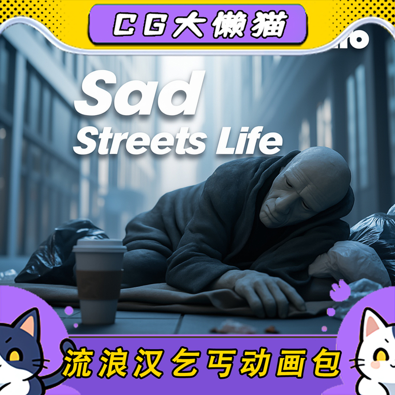 Ue5 Unreal Engine 5.0-5.6+ Homeless Sad and Distressed Beggar Street Life Character Animation Pack Ue5 Unreal Engine 5.0-5.6+ Homeless Sad and Distressed Beggar Street Life Character Animation Pack