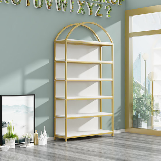 货架展示柜化妆品置物架陈列柜商品展H架陈列架美容护肤产品展示