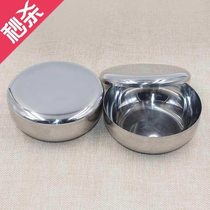 Childrens bowls big childrens stainless steel small bowls single-layer small childrens rice bowls household stainless steel cooking bowls single-layer