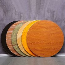 Large round desktop foldable table frame hotel dining table combination home dining table turntable canteen dining table family party table