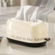 Tissue box wall-mounted bathroom tissue paper wipe PTV hand toilet high-end punch-free storage for face washing and towel storage