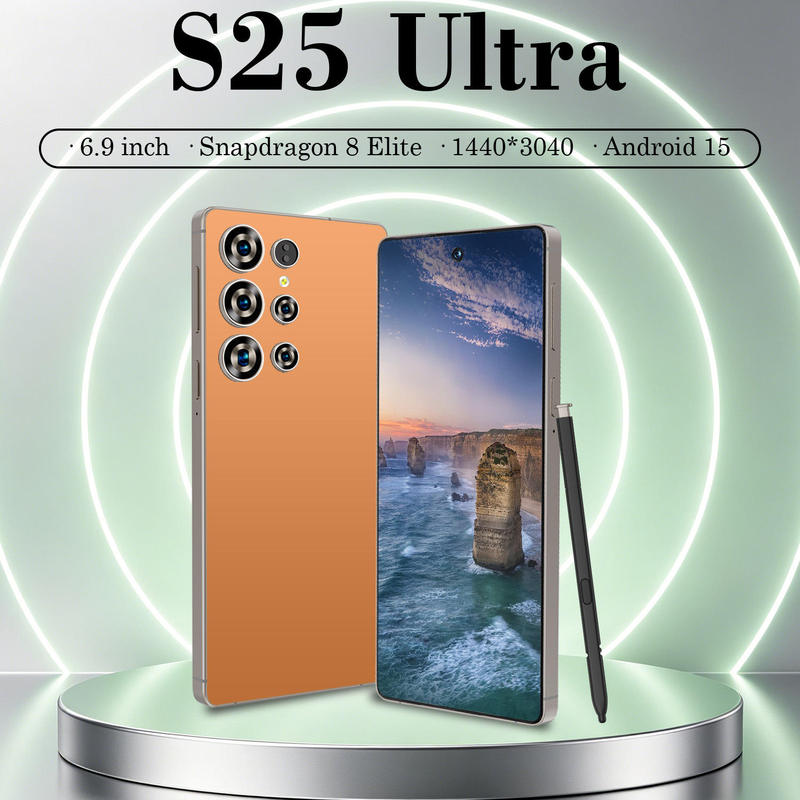Cugo Cross-Border Mobile Phone with Built-In Pen S25 Ultra4G6.75 Screen 3+32 Amazon Tk Hot-Selling Smartphone