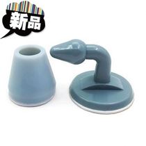 New bedroom silent sticky floor door suction no punching anti-collision buffer door stop door touch bathroom glass a glass door stop