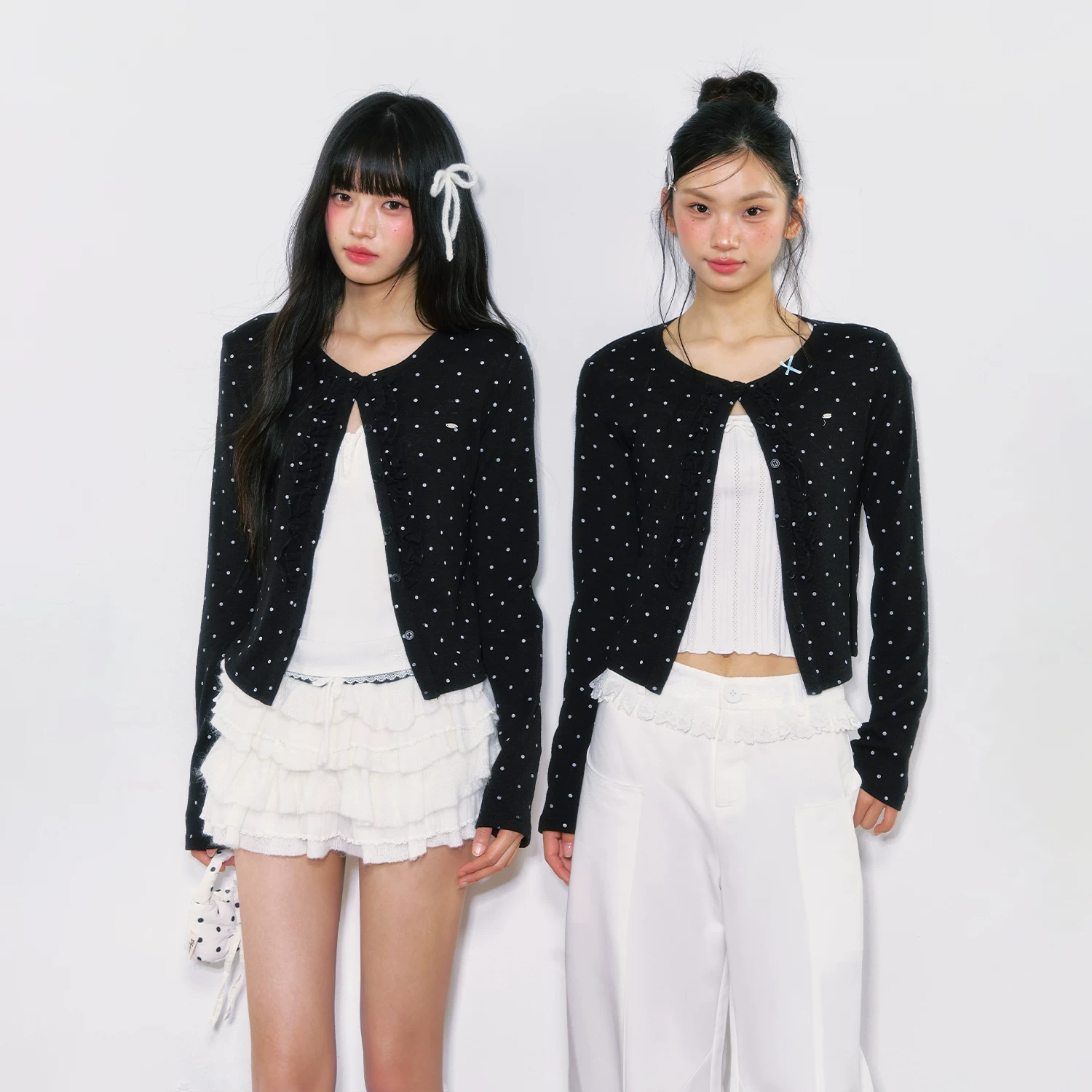 Осенняя черная куртка, тонкая вязаная кардиган, стиль Chanel