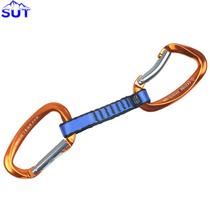 SUT professional outdoor mountaineering and rock climbing equipment straight curved door carabiner quick release bearing quick release rock climbing main lock