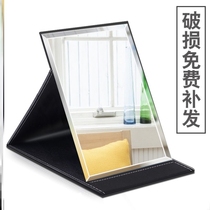 Mirror makeup mirror folding desktop portable high-definition student dormitory princess female large size desktop dressing mirror