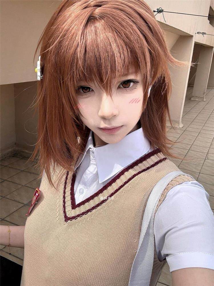 furry福瑞/兽装 现货制服.jk马甲科学cos电磁炮御坂美琴全套百搭jk校供感黑子常盘
