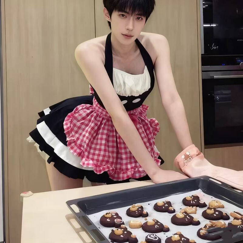 Sexy Men's Lingerie Kitty Cat Cosplay Costume Male Servant Uniform Sweet and Cool Gift for Boyfriend Pure Desire Cute Outfit