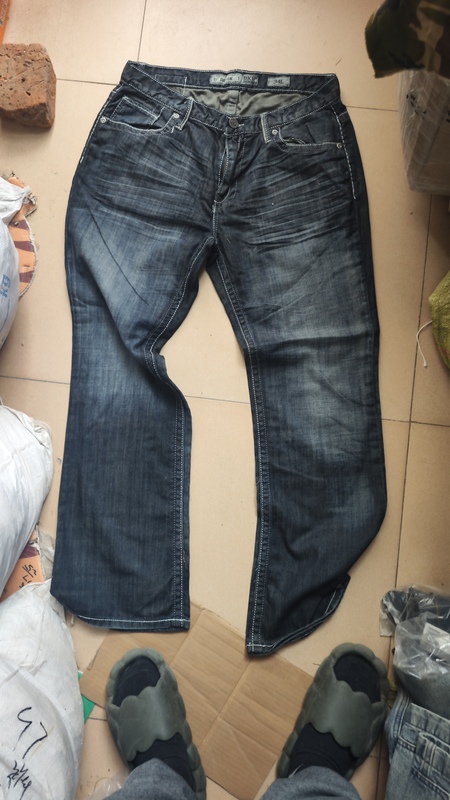Bke Washed and Distressed Derek Denim Pants Bke Washed and Distressed Derek Denim Pants