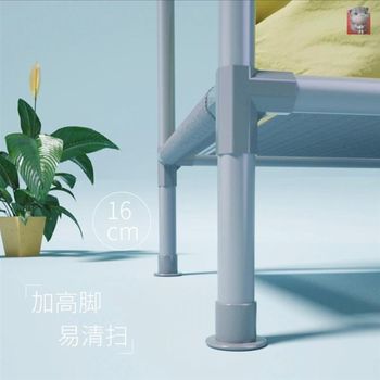 Jiaai commercial carbon steel corner k clothes rack household multi-function floor-standing clothes rack indoor clothes rack storage rack