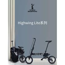 Mini folding bicycle travel camping outdoor ultra-light portable commuter trunk folding bicycle