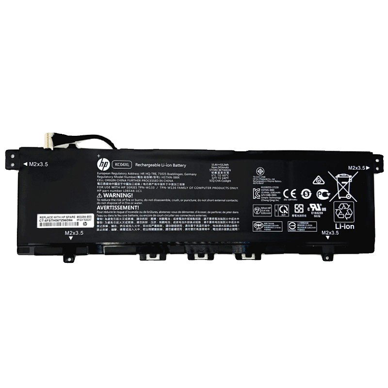 Original Hp Hp Tpn-W144 Tpn-W133 Tpn-W136 Kc04Xl13-Ah1002Tx Computer Pool Original Hp Hp Tpn-W144 Tpn-W133 Tpn-W136 Kc04Xl13-Ah1002Tx Computer Pool
