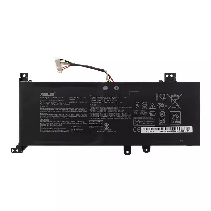 Original Asus V4000F/D V4200J Y5200F X509J Fl8700F/D B21N1818 Battery Original Asus V4000F/D V4200J Y5200F X509J Fl8700F/D B21N1818 Battery