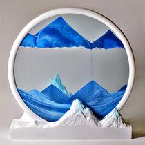 Creative Iceberg Quicksand Ornaments for Gifts Birthdays and Graduation Gifts High-end Niche and Exquisite Living Room Desk Decorations