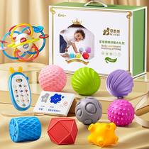 Baby touch ball toy touch ball hand grasping ball sensory training massage newborn baby grasping gift