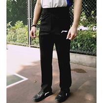 Professional basketball referee pants high waist black male and female referee game referee uniform set special referee pants