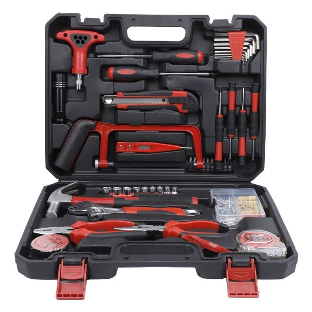 Manufacturer direct hardware tool set combination household maintenance tools household manual tool T-tool tool complete set
