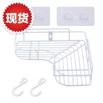 No punching storage rack corner tripod toilet bathroom wall-mounted square rack toilet rack long