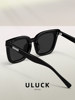 2025 New Gm Sunglasses for Men, Retro Square Frame Sunglasses, High-End, Face-Slimming Sunglasses, Uv Protection