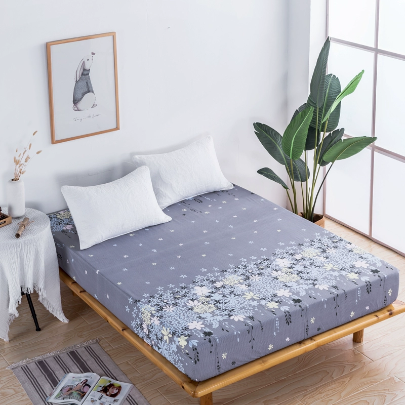 Giường chống thấm Yihuang 笠 Tấm đơn 1,8m trải giường tiểu tiện thoáng khí 1,5 m Simmons nệm chống bụi ga trải giường chun đẹp	