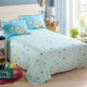 Tấm vải chéo đơn mảnh đôi bông dày tấm đơn sinh viên trẻ ký túc xá 1,5m1,8 m giường drap giuong