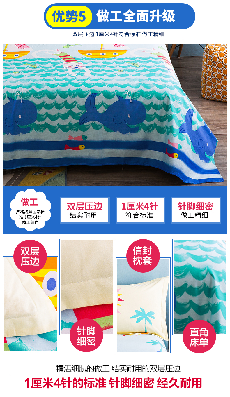 Tấm bông đơn đôi chăn bông đơn 1,2 trẻ em sinh viên giường đơn ký túc xá 1,5m1,8 m 2 drap giường