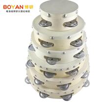 Instrument tambourine percussion Orff sheepskin childrens tambourine dance tambourine beat Xinjiang kindergarten with professional performance
