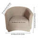 Manufacturer's Silver Fox Velvet Elastic Fleece-Lined Cross-Border Thickened Full-Cover Sofa Cover for Bar, Restaurant, and Hotel Booths