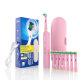Cross-Border E-Commerce English Neutral Version 4-6-8 Brush Heads Adult Smart Rotating Electric Toothbrush Rechargeable Model