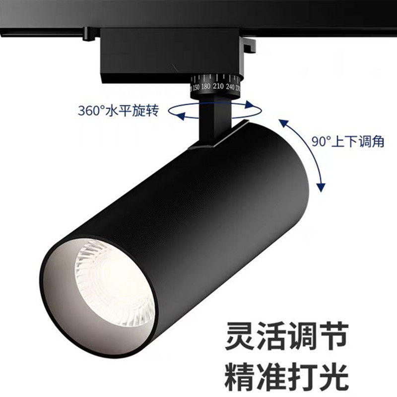 雷士照明LED三线轨道射灯35W:照亮你的服装店,点亮你的展厅!-嵌入式射灯-淘宝好物网