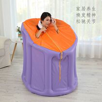 Household sauna box full-body steam room perspiration cabin fumigation bucket family folding steam machine detox confinement steaming bag