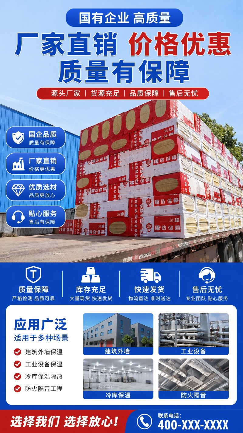 闽政保温岩棉材料