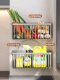 Kitchen Storage Rack Multi-Functional Vegetable Basket for Onions, Ginger, and Garlic Wall-Mounted Rack Wall Spice Organizer Vegetable Storage Basket Storage Basket