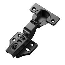 New two-stage force small angle buffer cabinet door hinge thick and thin door universal fixed installation and disassembly damping hydraulic hinge