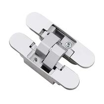 Invisible door hinge secret door wooden door door household hidden folding 180 degree outward opening three-dimensional adjustable hidden hinge