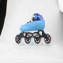 New speed skating thickened anti-wear shoe cover skate cover roller skate cover upper protective cover anti-scratch cover skate blade flat flower