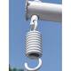 Hanging basket accessories spring swing hook cradle chair silencer latch screw hanging chair universal hook bird's nest parts