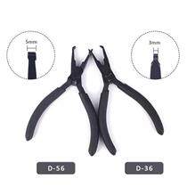 D-36 mini top cutting pliers 90 degree flat nose pliers D-56 flat shear pliers pointed nose pliers curved mouth household hand tools