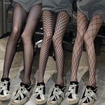 Dark fishnet stockings jk black stockings sexy hottie flower vine stockings white pantyhose womens ultra-thin anti-snatch silk stockings