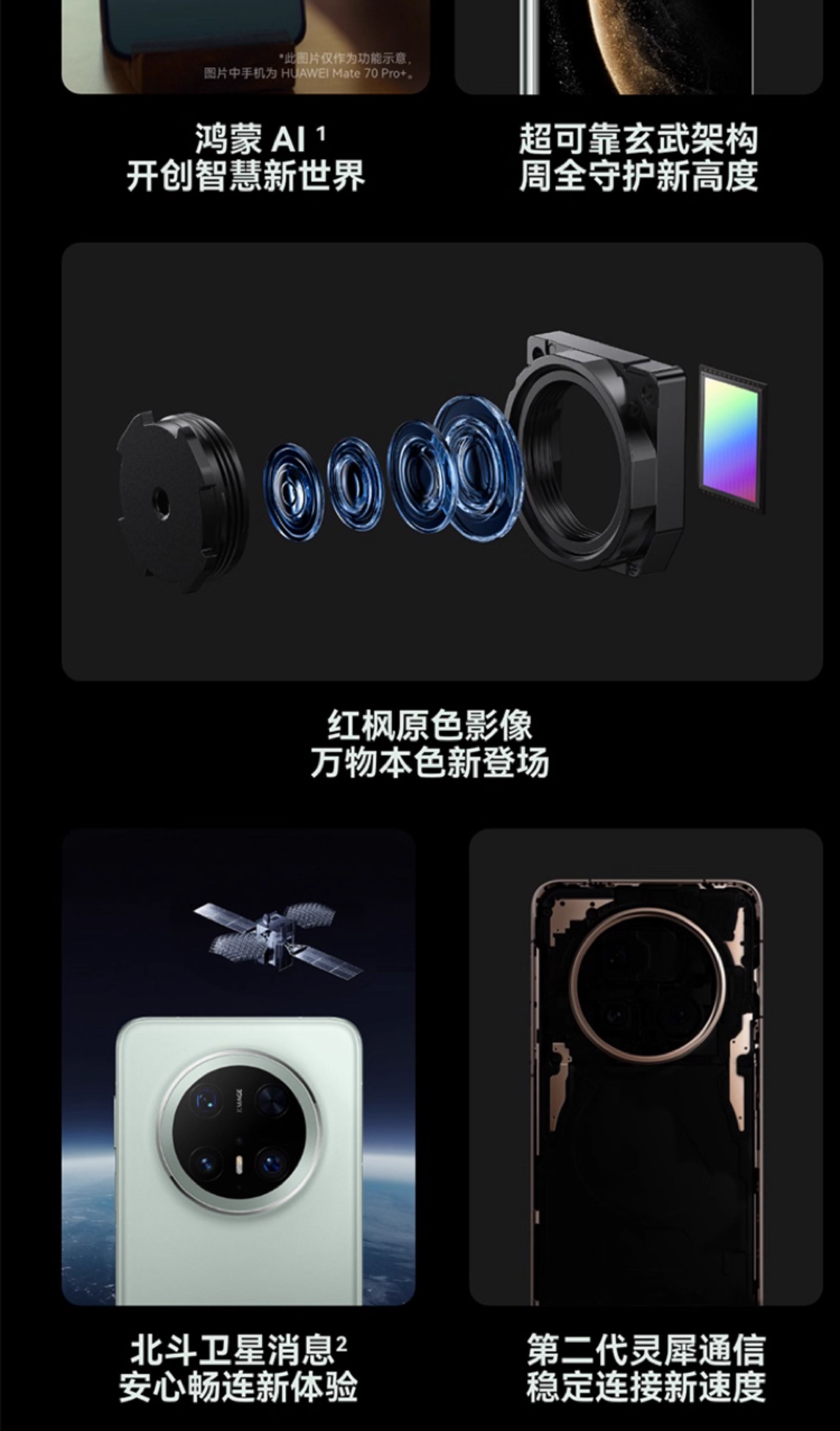 【宸音双11】HUAWEI Mate 70 Pro鸿蒙AI红枫原色影像超可靠玄武架构鸿蒙智能手机插图1