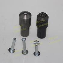 2024 semi-hollow rivet tool step fixed reverse mouth mold curling punch punch flanging upper and lower die punch