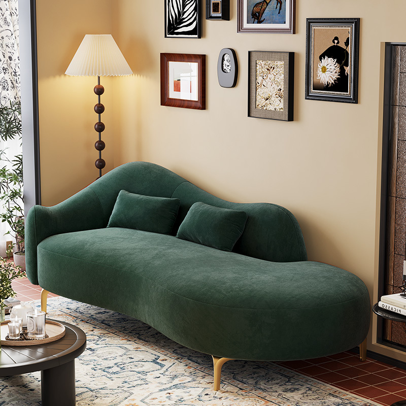 Light Luxury Chaise Lounge, Small Apartment Sofa, Living Room, Bedroom Chaise Lounge, Small Hotel, Clothing Store Recliner, Single Sofa