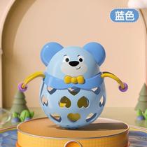 Newborn childrens toy rattle 1 month cross-border rattle giraffe soft rubber baby comfort toy 3-12 months